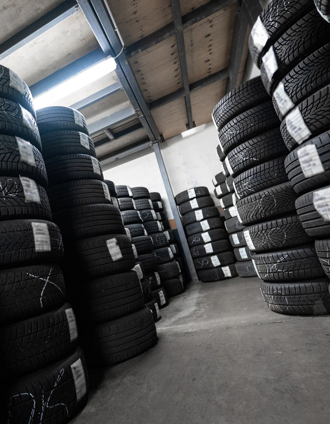 La sicurezza <br />
parte dalle gomme